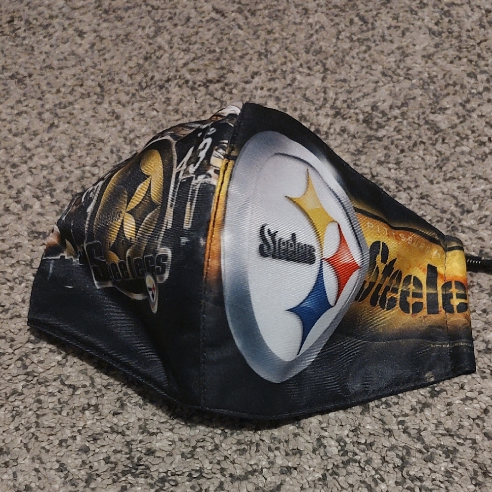 Steelers Logo Face Mask
